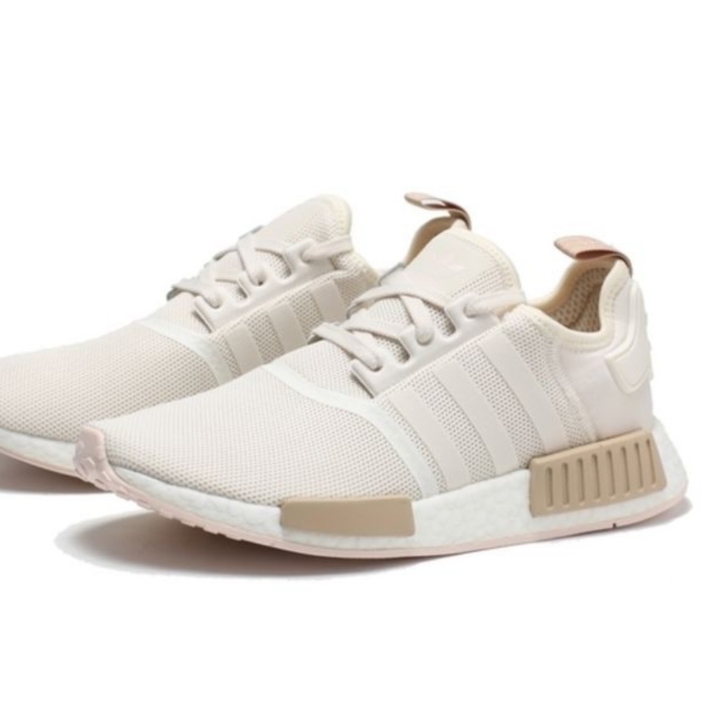 NWT ADIDAS NMD R1 originals women’s size 9.5 in chalk white